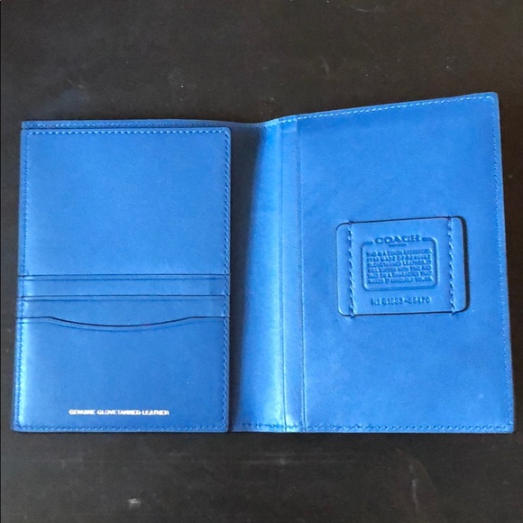 Blue Steggy Dinosaur Passport Case 